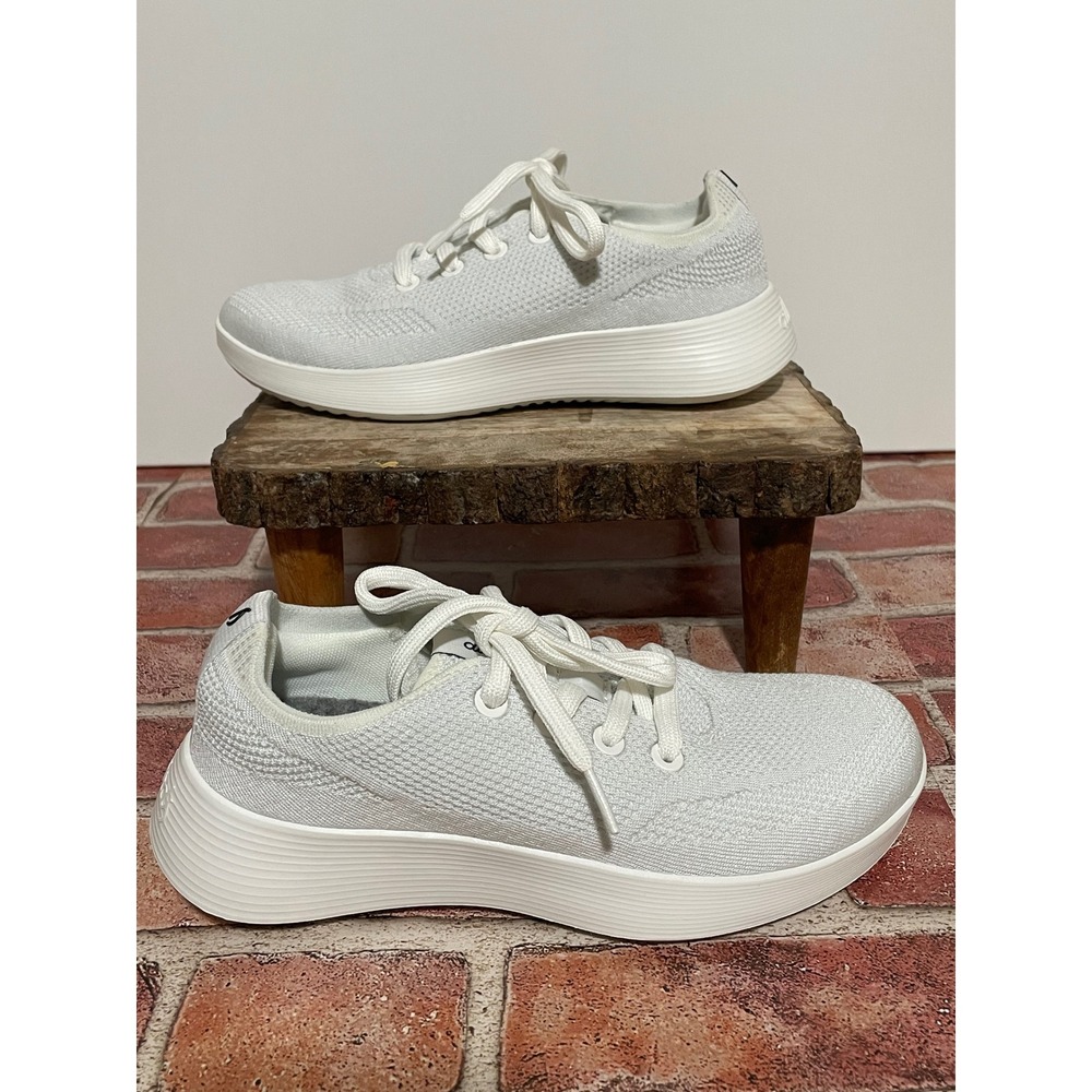 allbirds Women's White Knit Sneakers